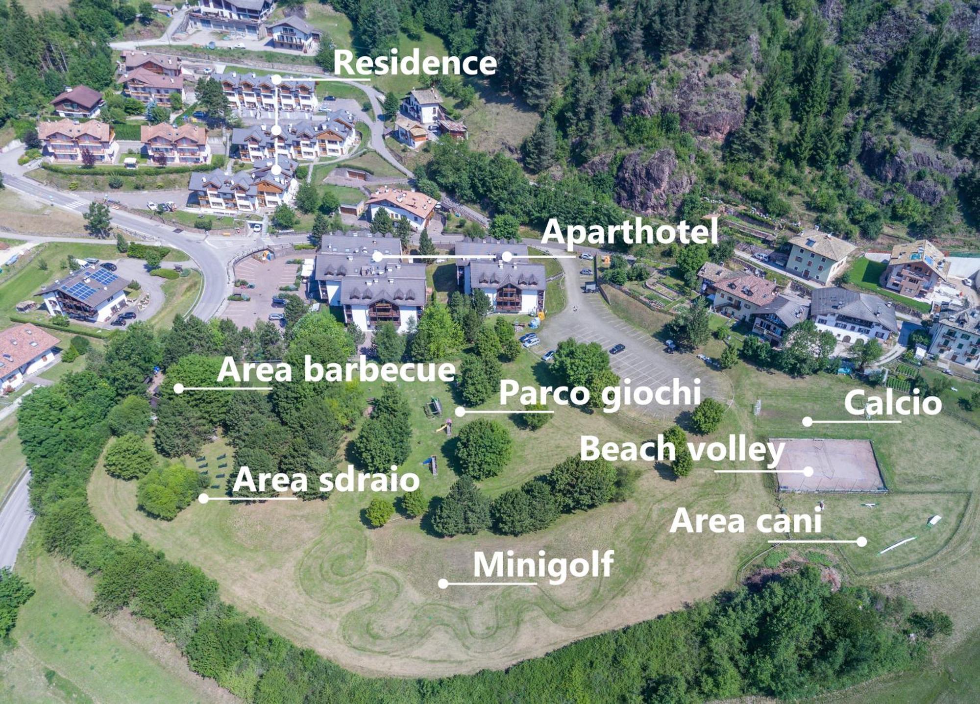 Aparthotel Des Alpes Cavalese Exterior photo